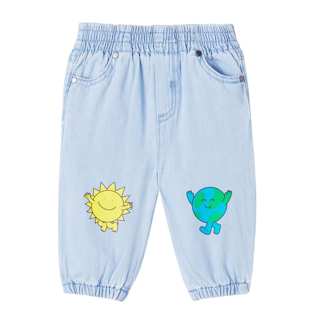 NWT 🔥 Stella McCartney Kids Sky Blue Jeans